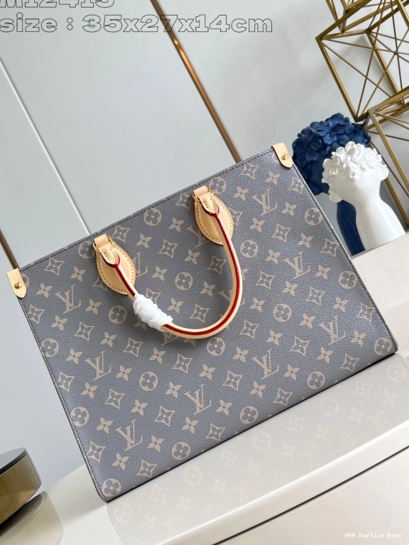 Aaa replica bags ONTHEGO MM-35*27*14cm LOUIS VUITTON 0720